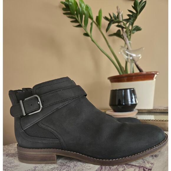 Clarks Black Women's Camzin Hale Ankle Boot Size 8 - Picture 4 of 7